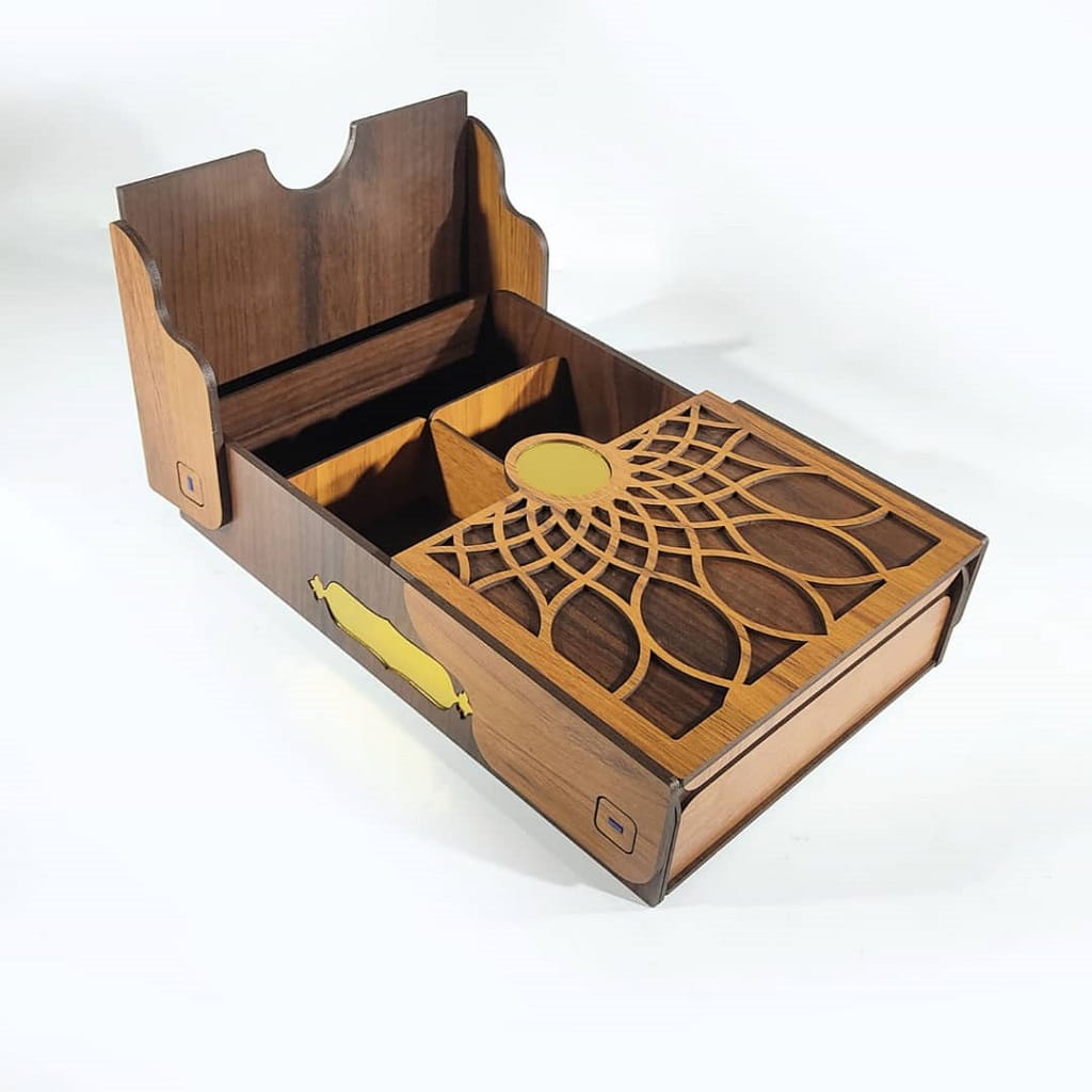 Laser Cut Wooden Greeting Box