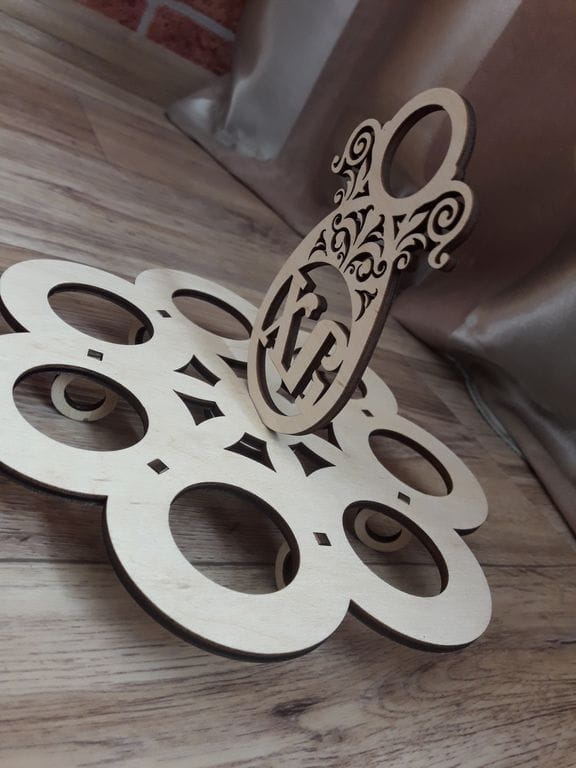 Laser Cut XB Easter Egg Holder Stand