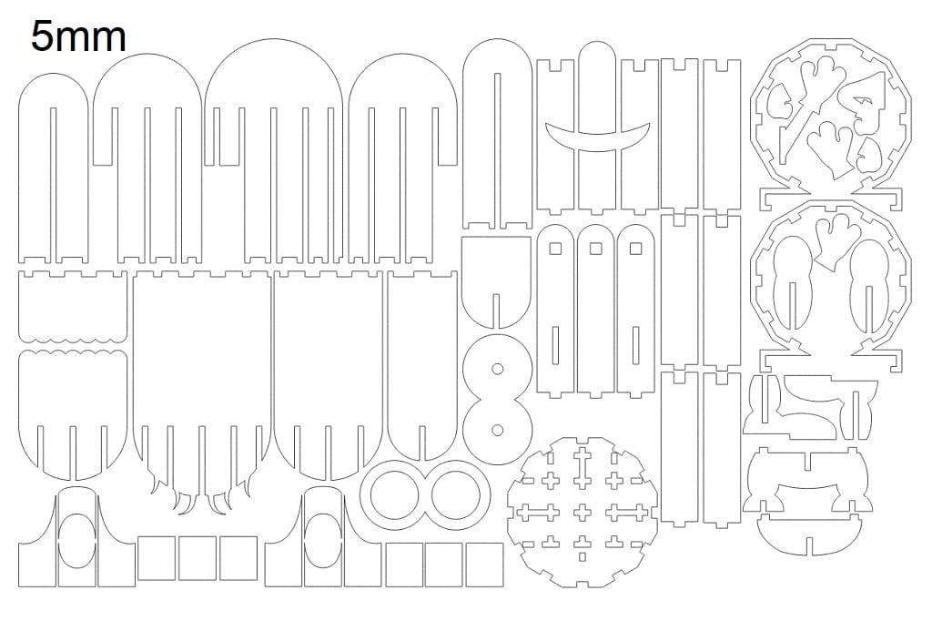 Laser Cut Minion Pencil Holder