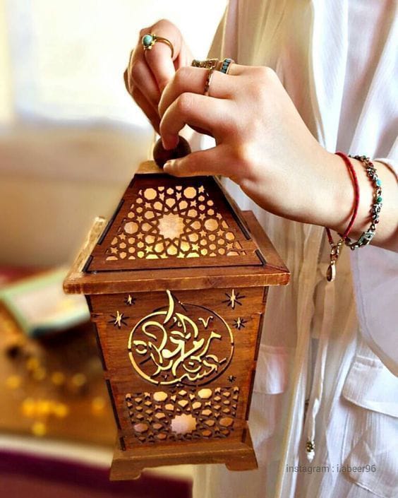 Laser Cut Wooden Ramadan Lantern