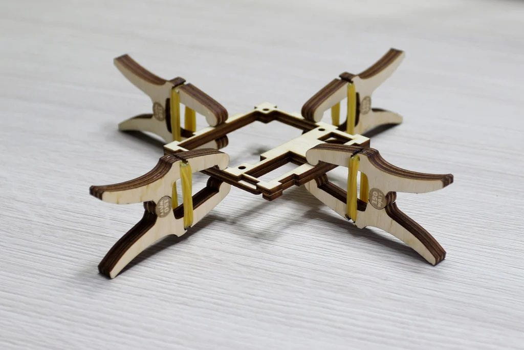 Laser Cut Wooden Clamp 3 Sizes