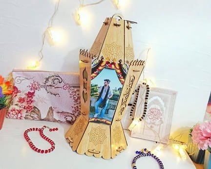 Laser Cut Decorative Ramadan Kareem Lantern