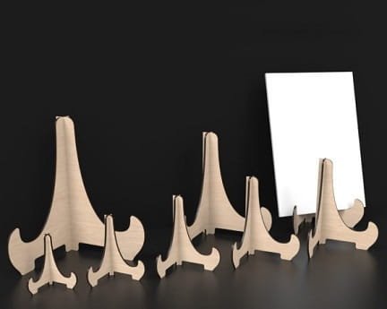 Laser Cut Easel Stands