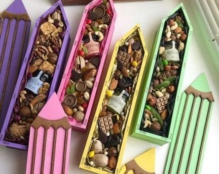 Laser Cut Pencil Candy Box