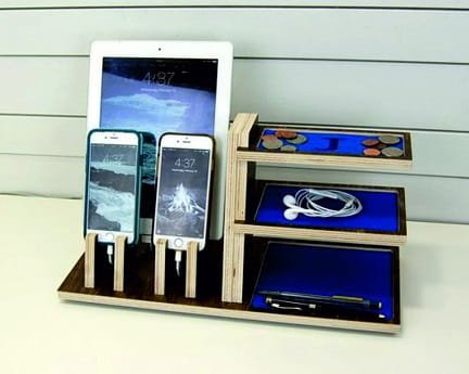 Laser Cut Multi Charging Docking Station
