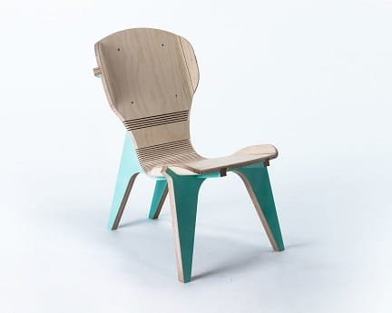 Laser Cut Wooden Chair Template