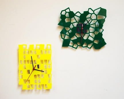 Laser Cut Creative Acrylic Wall Clocks