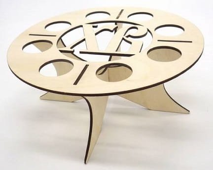 Laser Cut Easter Egg Holder and Cake Stand