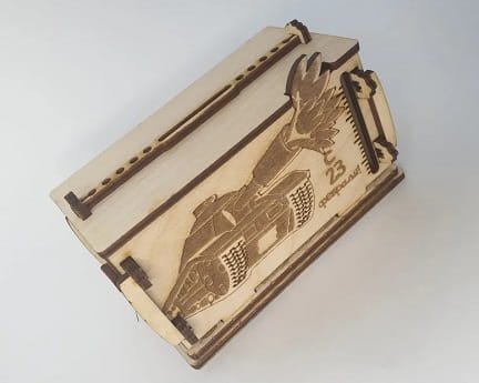 Laser Cut October Revolution Day Money Saving Box