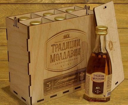 Laser Cut Six Bottle Wine Shipping Box