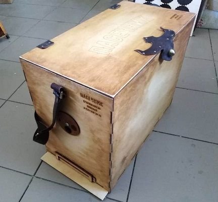 Laser Cut Wooden Beekeeping Box