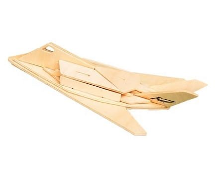 Laser Cut Lockheed F-117 Nighthawk Jet 3D Wood Model