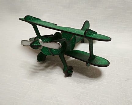 Laser Cut Polikarpov Po-2 Kukuruznik Biplane 3D Puzzle