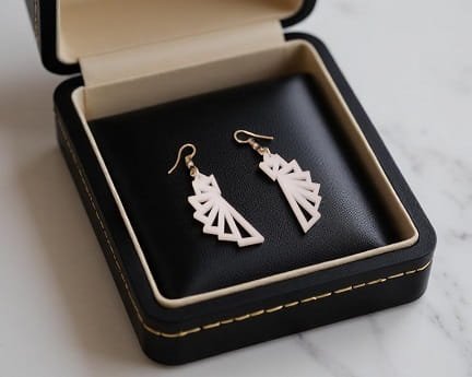 Laser Cut Fashion Acrylic Earrings