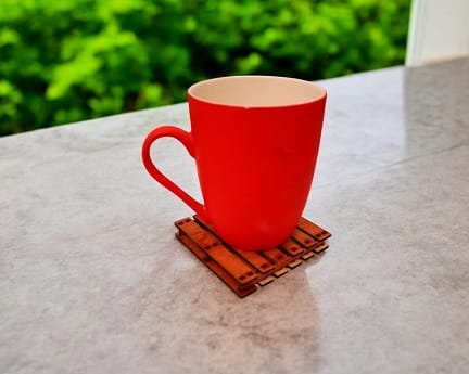 Laser Cut Wooden Mini Pallet Coasters