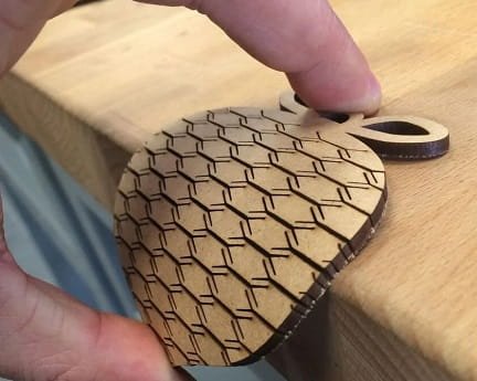 Laser Cut Flexible Christmas Tree Ornaments