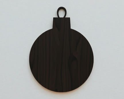 Laser Cut Christmas Bauble Wooden Craft