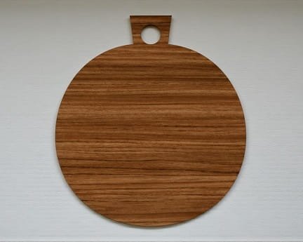 Laser Cut Hanging Christmas Tree Ornament Blank