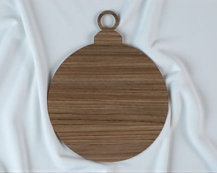 Laser Cut Wooden Christmas Tree Decoration Craft