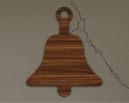 Laser Cut Traditional Bell Ornament