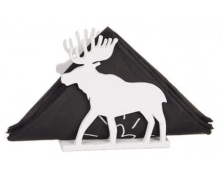 Laser Cut Elk Napkin Holder for Christmas