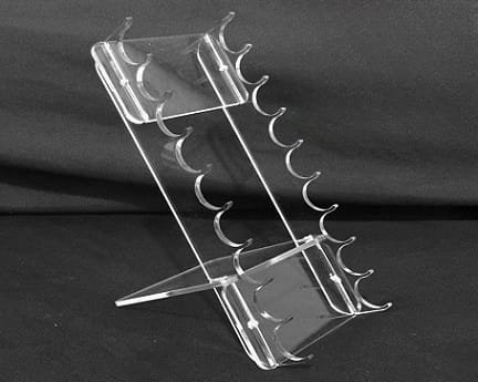 Laser Cut Freestanding Pen Display Stand