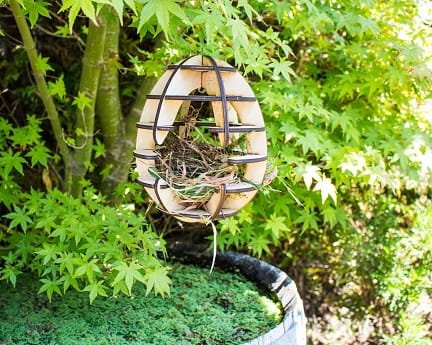 Laser Cut Multi Layered Wooden Bird House