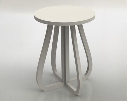 Laser Cut Side Table Stool