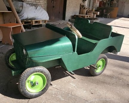 Laser Cut Wooden Jeep Plan