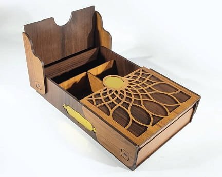 Laser Cut Wooden Greeting Box